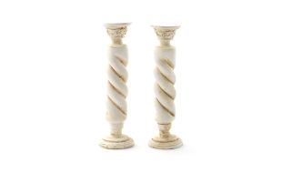 Marble Twist Columns for 12th Scale Dolls House