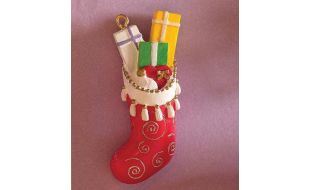 Filled Christmas Stockings for 12th Scale Dolls House
