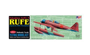 Guillows 1/30 Scale Nakijima Rufe Balsa Model Kit