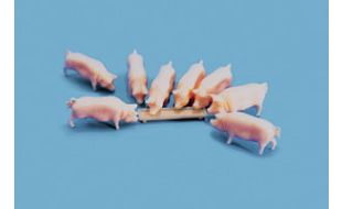 Peco Pigs & Trough OO Gauge