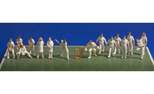 Peco Cricket Team Figures OO Gauge