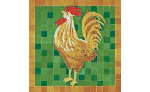 Aedes Ars Rooster Mosaics Kit
