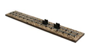 Occre Locomotive Display Base Kit 906x157mm for Big Train Models