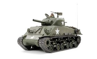 Tamiya 1/16 Scale M4 Sherman 105mm Howitzer MSS Radio Controlled Model Kit