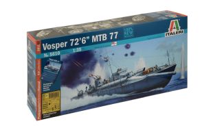 Italeri 1/35 Scale Vosper MTB 77 Model Kit