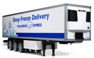Tamiya 1/14 Scale 3-Axle Reefer Semi-Trailer RC Model Kit