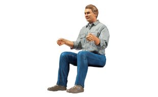Tamiya Tractor Truck Driver Figure for 1/14 Scale RC Trucks