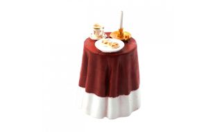 Santa's Snack Table for 12th Scale Dolls House