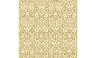 Gold Coloured Damask Wallpaper for 12th Scale Dolls House