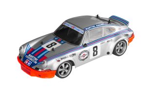 Tamiya 1/10 Scale Porsche 911 Carrera RSR Martini (TT-02) Radio Controlled Model Kit
