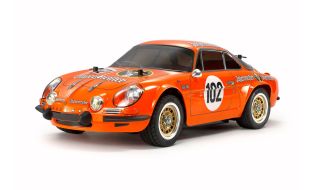 Tamiya 1/10 Scale Alpine A110 Jägermeister 1973 (M-06) Radio Controlled Model Kit