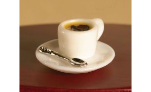 Cup of Coffee and Teaspoon 12th Scale