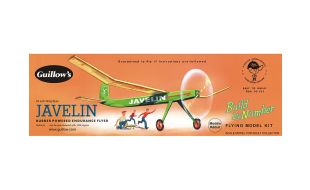 Guillows Javelin Build By Numbers Balsa Model Kit