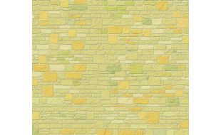 Yellow Cotswold Stone External Wallpaper for 12th Scale Dolls House