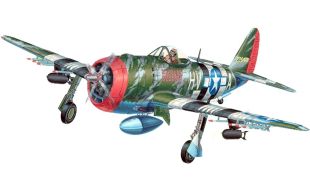 Guillows 1/16 Scale P-47D Thunderbolt Balsa Model Kit