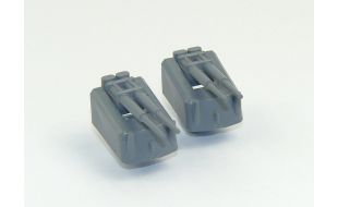 Aeronaut 1/200 Scale Anti Aircraft Gun Twin Mount with Turret - Pack of 2
