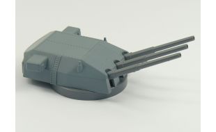 Aeronaut 1/200 Scale Gun Triple Mount Turret 110mm