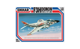 EMHAR 1/72 Scale F3H Demon (F3H-2) Model Kit