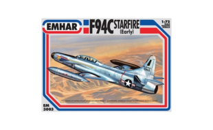 EMHAR 1/72 Scale F94C Starfire (Early) Model Kit