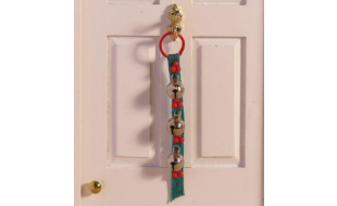 Jingle Bell Hanging Decoration for 12th Scale Dolls House