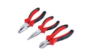 Draper Plier Set With Soft Grip Handles, 160mm (3 Piece)