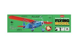 Guillows 1/17 Scale Fairchild 24 Build By Numbers Balsa Model Kit
