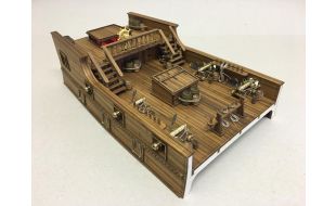 Mantua 1/54 Scale Command Deck Deluxe Model Kit