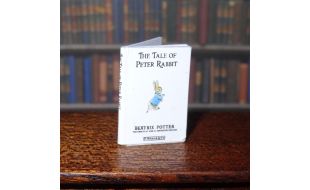 The Tale of Peter Rabbit Miniature Book for 12th Scale Dolls House