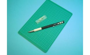 Expo pen knife with cutting mat