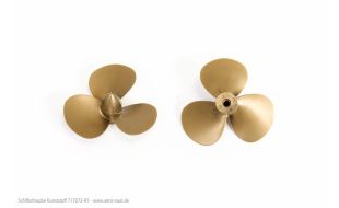 Aeronaut 3 Blade RH M4 Plastic Scale Prop - Various Sizes Available