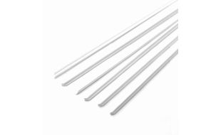 White Picture Rail Pack of 6 for 12th Scale Dolls House