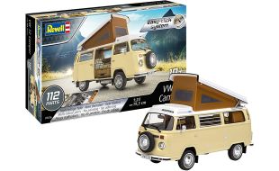 Revell 1/24 Scale Volkswagen T2 Camper Easy-Click Model Kit