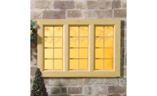 Large Cottage Wooden Window 97 x 144mm for 12th Scale Dolls House