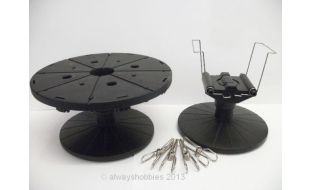 Tamiya Airbrush and Spray Work Painting Stand Set with 16cm Turntable