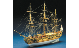 Mantua Models 1/47 Scale Royal Caroline Period Ship Model Kit