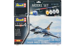 Revell 1/72 Scale Model Set - F-16 MLU 31 Sqn. Klein-Brogel Model Kit