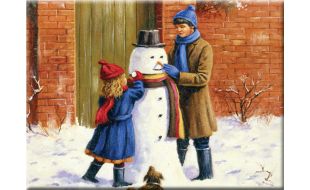 Painting by Numbers The Snowman