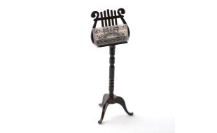 Ornate Wood Music Stand for 12th Scale Dolls House
