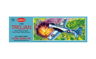 Guillows 1/30 Scale NA Trojan Balsa Model Kit