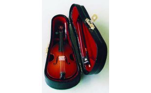 Cello with Black Case for 12th Scale Dolls House