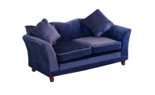 Royal Blue Modern Sofa for 12th Scale Dolls House
