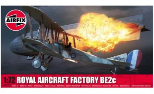 Airfix 1/72 Scale Royal Aircraft Factory BE2c Model Kit