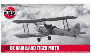 Airfx 1/72 Scale De Havilland Tiger Moth Model Kit