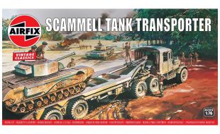 Airfix 1/76 Scale Scammell Tank Transporter Model Kit