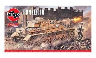 Airfix 1/76 Scale Panzer IV Model Kit