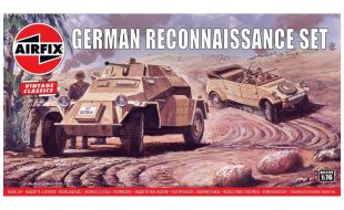 Airfix 1/76 Scale German Reconnaisance Set Model Kit