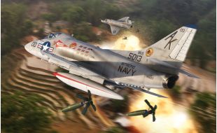 Airfix 1/72 Scale Douglas A-4B/Q Skyhawk Model Kit