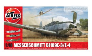 Airfix 1/48 Scale Messerschmitt Me109E-4/E-1 Model Kit