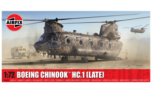 Airfix 1/72 Scale Boeing Chinook HC.1 (Late) Model Kit