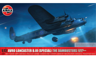 Airfix 1/72 Scale Avro Lancaster B.III (Special) 'The Dambusters' Model Kit